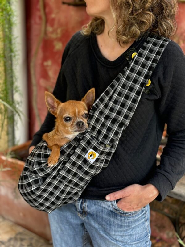 Bolso para perro pequeño. Cuadros - Imagen 2